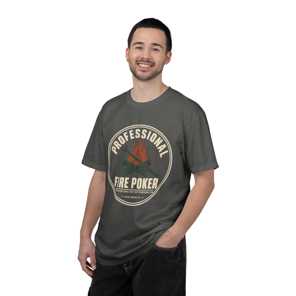 Professional Fire Poker Campfire T-Shirt