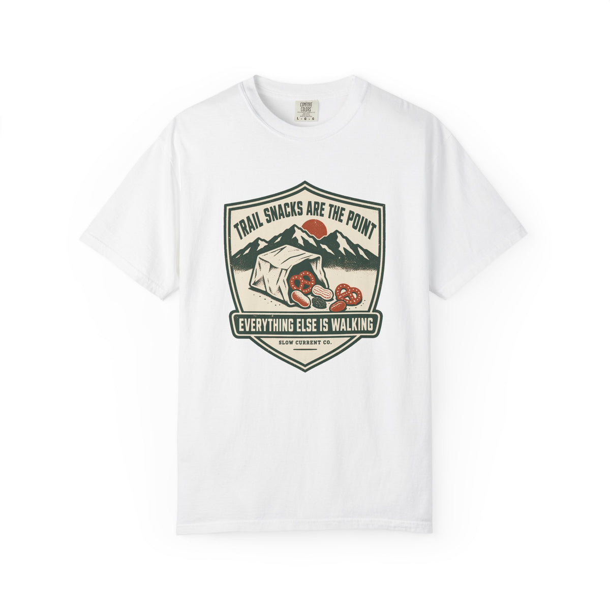 Trail Snacks Are the Point Hiking T-Shirt