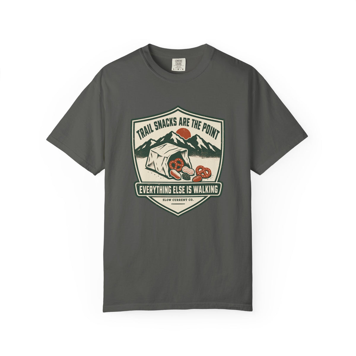 Trail Snacks Are the Point Hiking T-Shirt