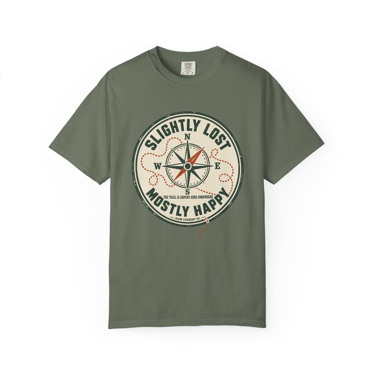 Slightly Lost, Mostly Happy Hiking T-Shirt