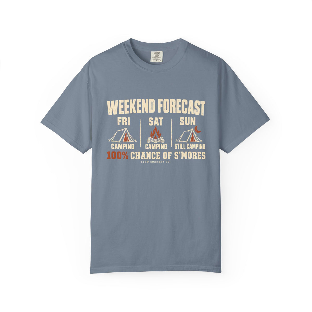 Weekend Forecast: Camping T-Shirt