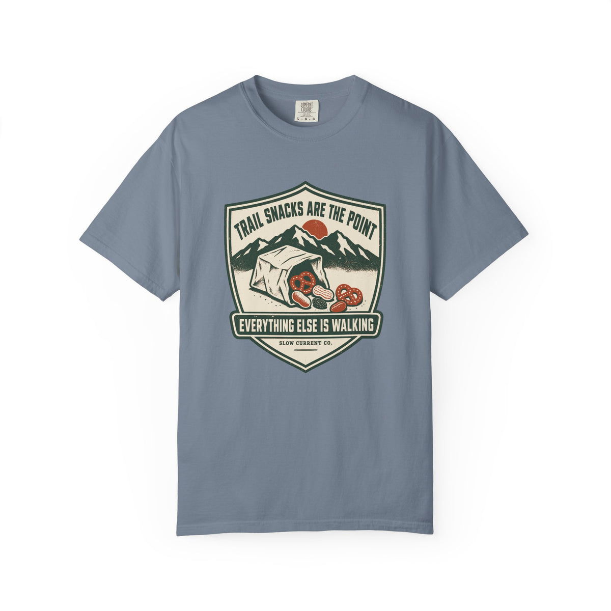 Trail Snacks Are the Point Hiking T-Shirt