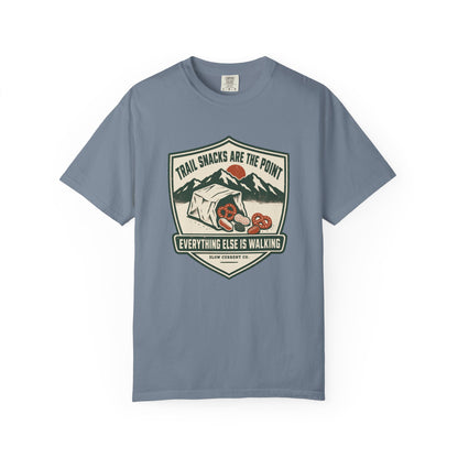 Trail Snacks Are the Point Hiking T-Shirt