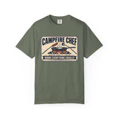 Campfire Chef, Burns Everything Equally T-Shirt
