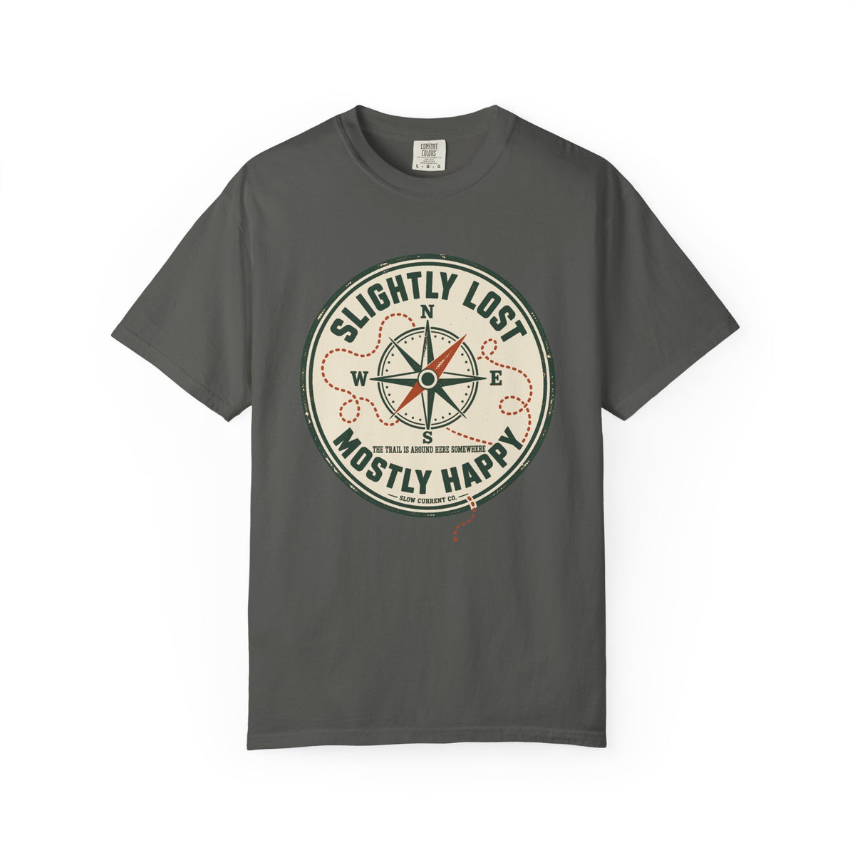 Slightly Lost, Mostly Happy Hiking T-Shirt