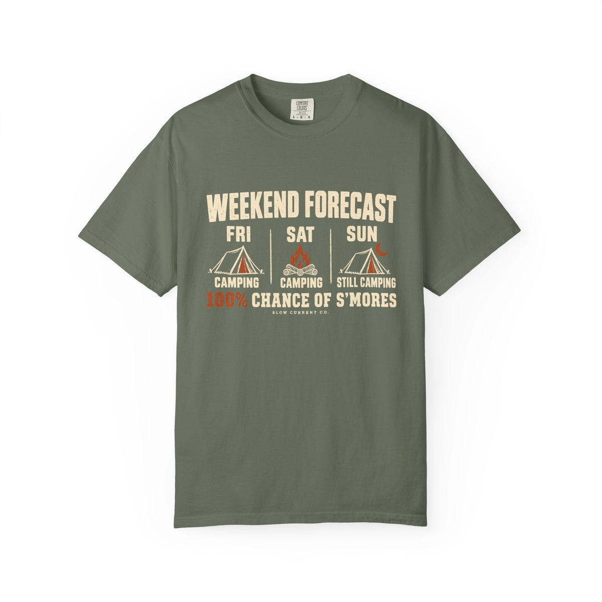 Weekend Forecast: Camping T-Shirt