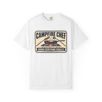 Campfire Chef, Burns Everything Equally T-Shirt